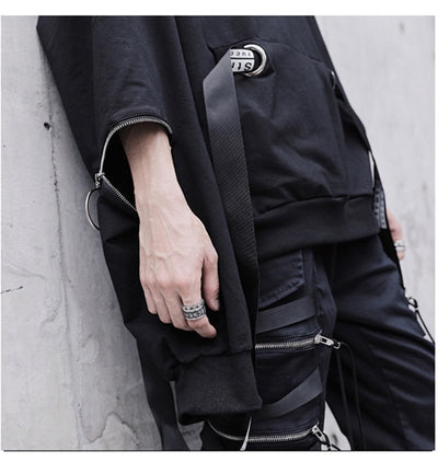 Sweat Streetwear Avec Fermeture Éclair