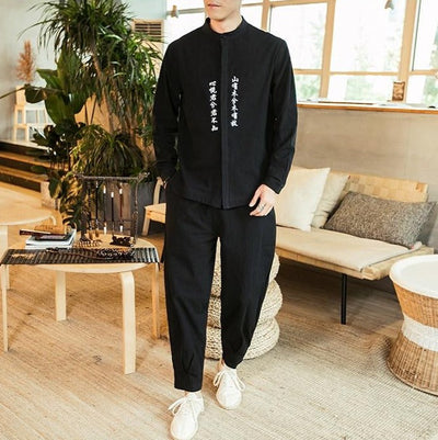 Chemise Calligraphie Chinoise | MJ FRANKO