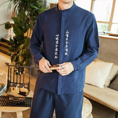 Chemise Calligraphie Chinoise | MJ FRANKO
