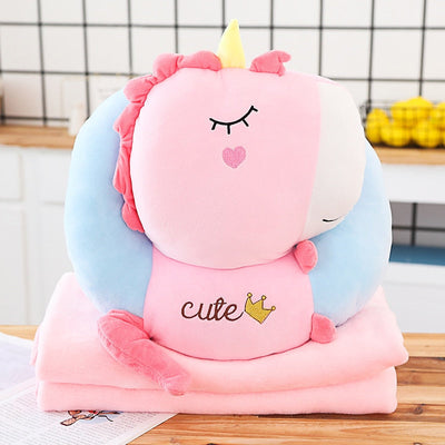 Coussin Couverture Licorne | MJ FRANKO