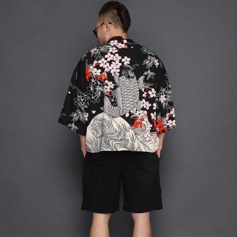 Veste Kimono Carpe | MJ FRANKO