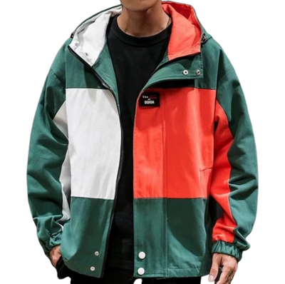 Veste Multicolore à Capuche | MJ FRANKO