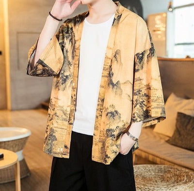 Veste Kimono Peinture | MJ FRANKO