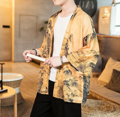Veste Kimono Peinture | MJ FRANKO