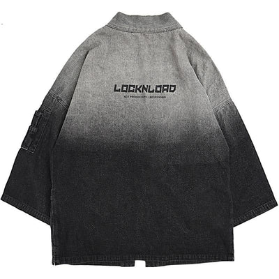 Veste Kimono Jean Dégradé | MJ FRANKO