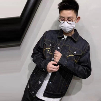 Veste en Jean Avec Broderie Homme | MJ FRANKO