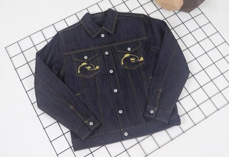 Veste en Jean Avec Broderie Homme | MJ FRANKO