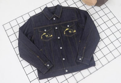 Veste en Jean Avec Broderie Homme | MJ FRANKO