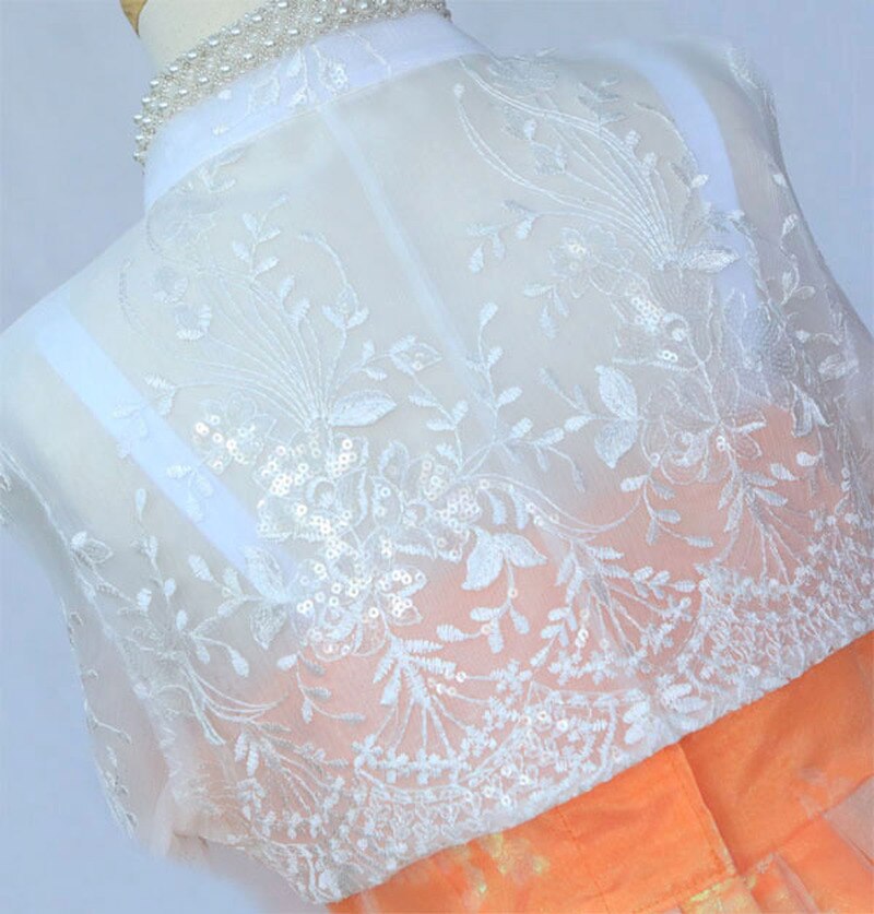 Hanbok Femme avec Dentelle | MJ FRANKO