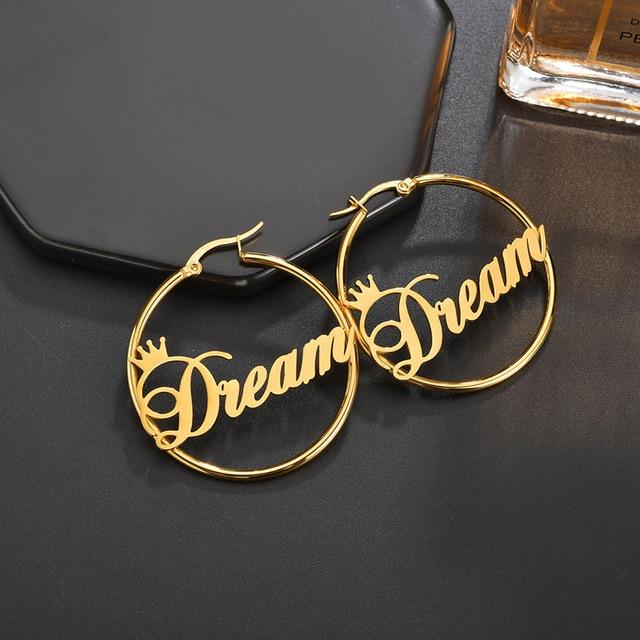 Boucle d'Oreille Personnalisée | MJ FRANKO
