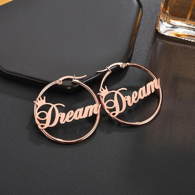 Boucle d'Oreille Personnalisée | MJ FRANKO