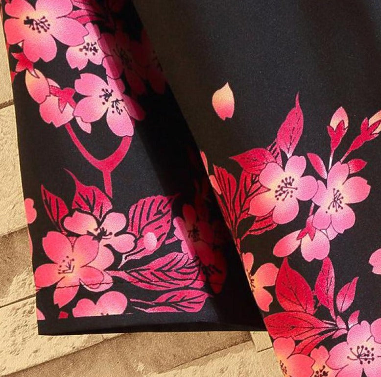 Veste Kimono Japonaise Grues | MJ FRANKO