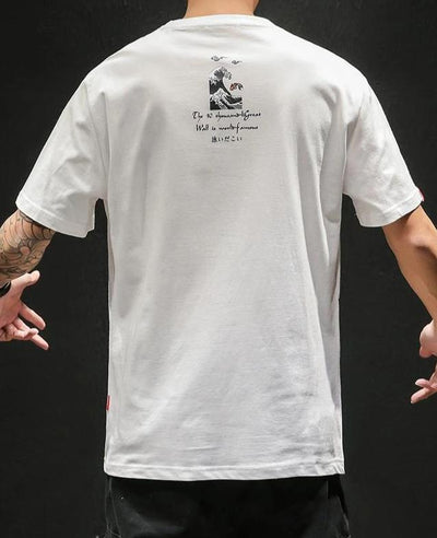 T Shirt Vague de Kanagawa | MJ FRANKO