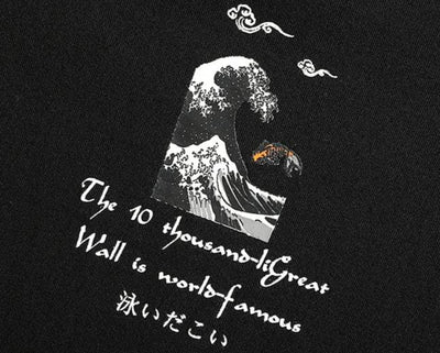 T Shirt Vague de Kanagawa | MJ FRANKO