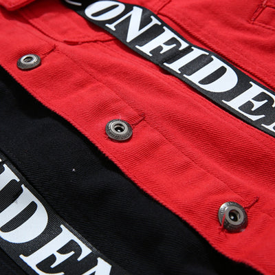 Veste Bicolore Streetwear Homme