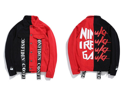 Veste Bicolore Streetwear Homme