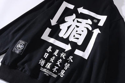 Sweat Avec Ecriture Chinoise | MJ FRANKO