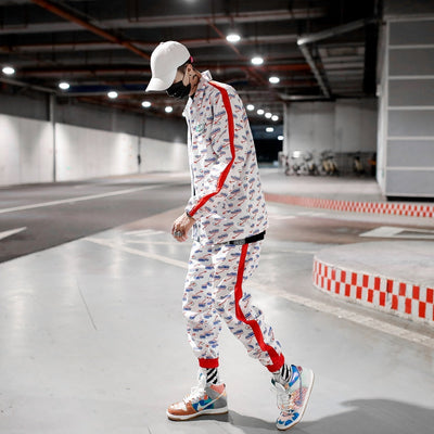 Ensemble 2 Pièces Streetwear Homme Ecriture | MJ FRANKO