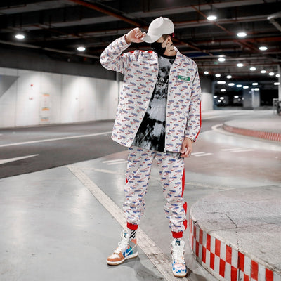 Ensemble 2 Pièces Streetwear Homme Ecriture | MJ FRANKO