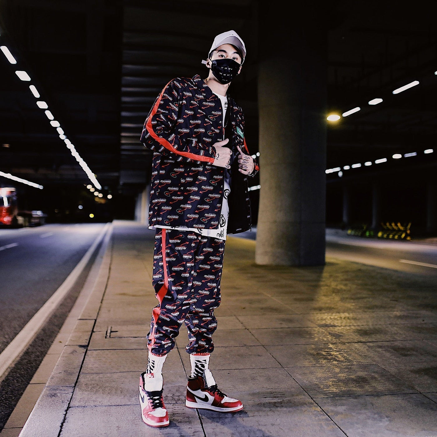 Ensemble 2 Pièces Streetwear Homme Ecriture | MJ FRANKO