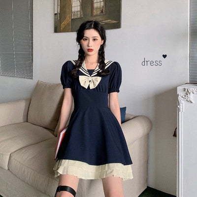 Robe Lolita Bleu | MJ FRANKO
