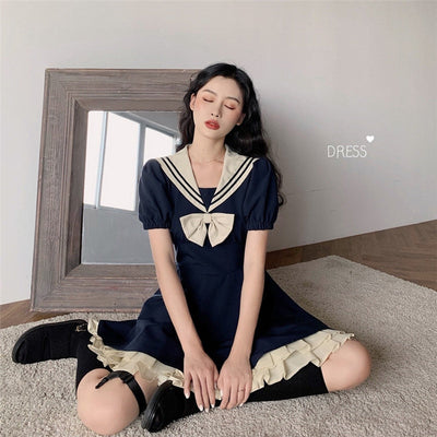 Robe Lolita Bleu | MJ FRANKO