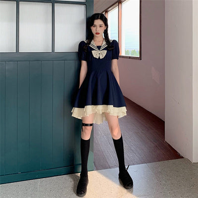 Robe Lolita Bleu | MJ FRANKO
