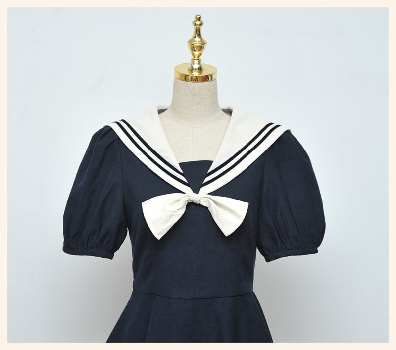 Robe Lolita Bleu | MJ FRANKO