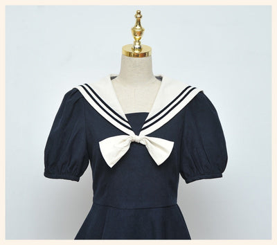 Robe Lolita Bleu | MJ FRANKO