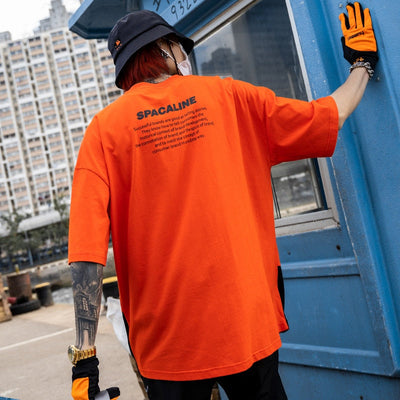 T Shirt Streetwear Avec Poches Homme
