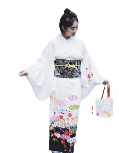 Yukata Blanc Pour Femme | MJ FRANKO