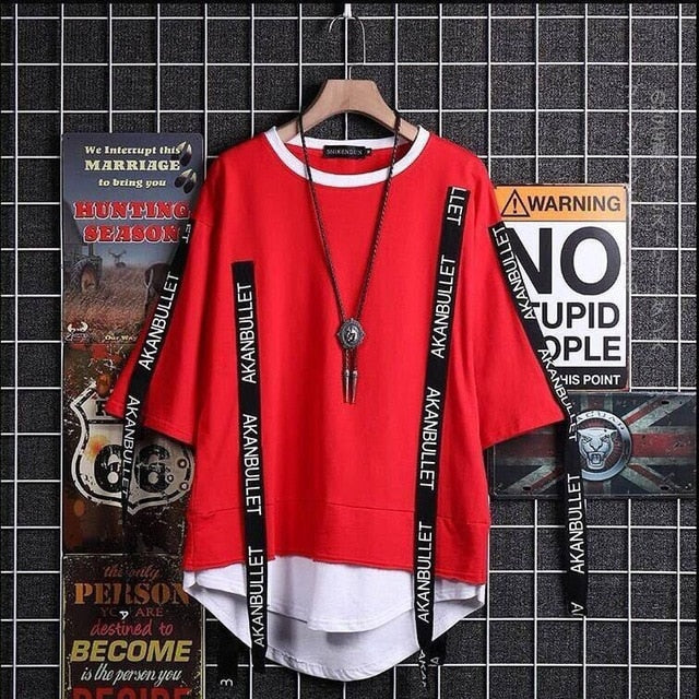 T Shirt Streetwear Hip Hop Homme