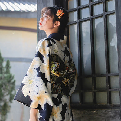 Yukata Fleurs Géants | MJ FRANKO