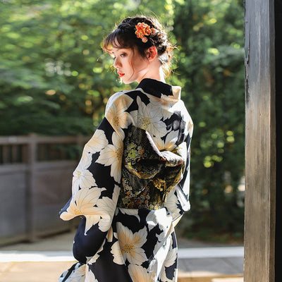 Yukata Fleurs Géants | MJ FRANKO