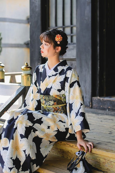 Yukata Fleurs Géants | MJ FRANKO