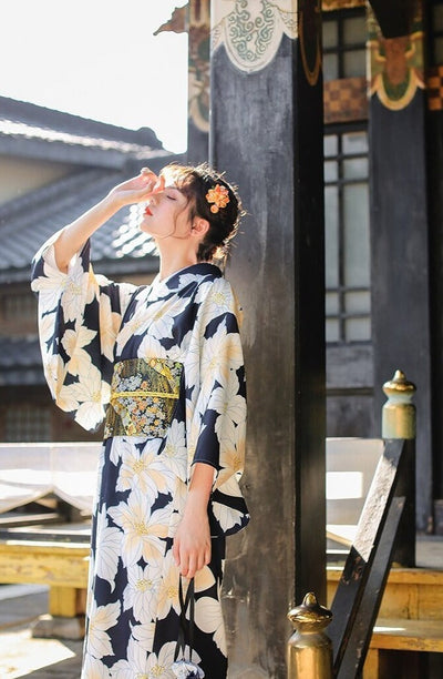Yukata Fleurs Géants | MJ FRANKO