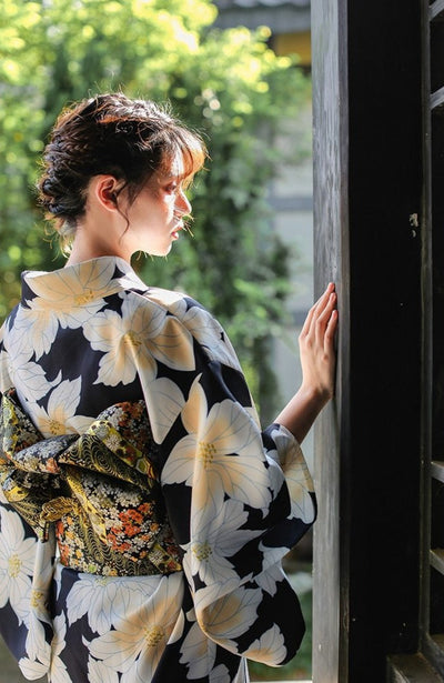 Yukata Fleurs Géants | MJ FRANKO