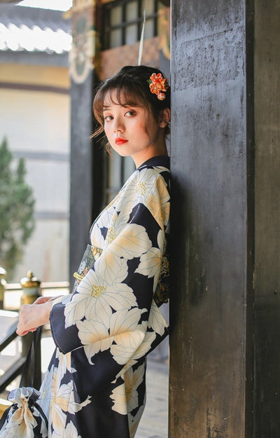 Yukata Fleurs Géants | MJ FRANKO