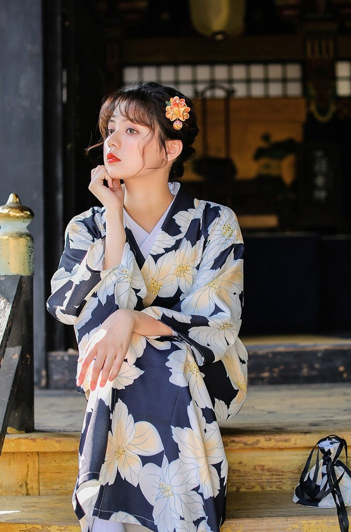 Yukata Fleurs Géants | MJ FRANKO