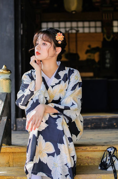Yukata Fleurs Géants | MJ FRANKO