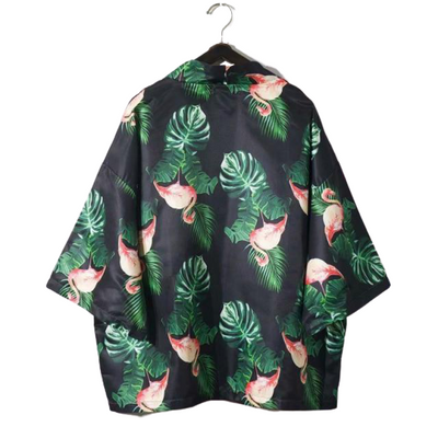 Veste Kimono Flamant Rose | MJ FRANKO