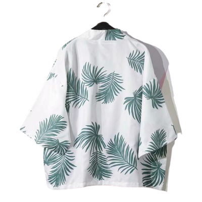 Veste Kimono Flamant Rose | MJ FRANKO