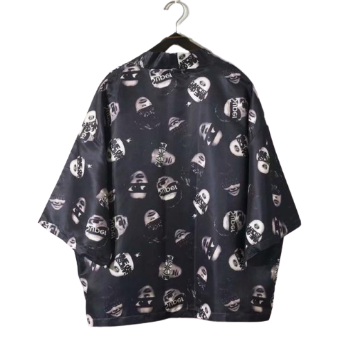 Veste Kimono Flamant Rose | MJ FRANKO