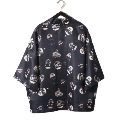 Veste Kimono Flamant Rose | MJ FRANKO