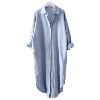 Chemise Longue Femme Coton | MJ FRANKO