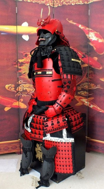 Armure de Samouraï Rouge | MJ FRANKO