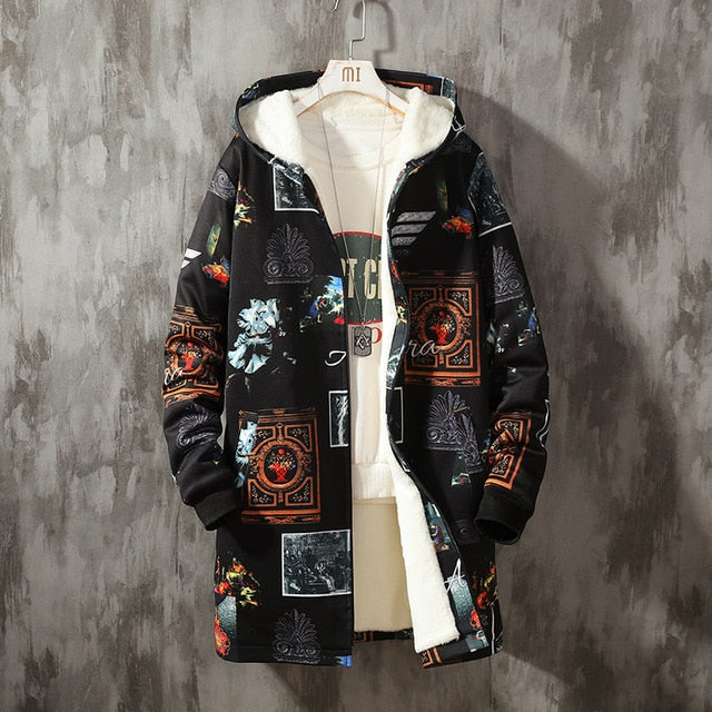 Veste Longue Streetwear Pour Homme