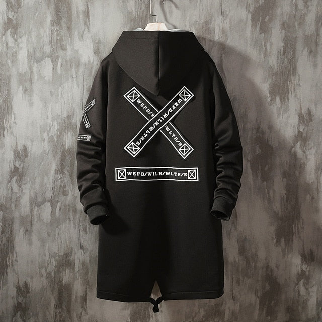 Veste Longue Streetwear Pour Homme