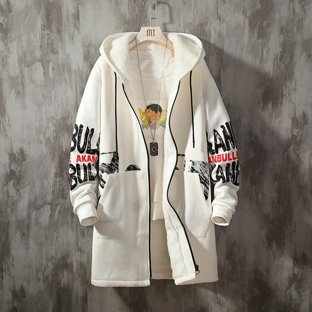 Veste Longue Streetwear Pour Homme