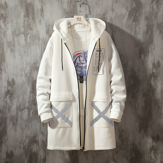 Veste Longue Streetwear Pour Homme